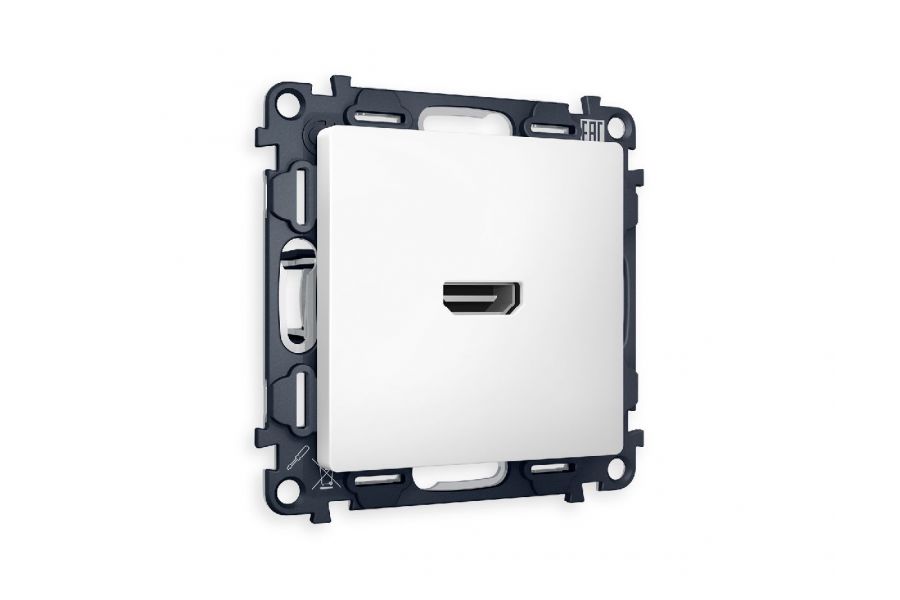Комплект механизма розетки HDMI 2.0 40V/500mA 2.0GHz 5-18Gbit/s Ambrella Volt Alfa MA134010