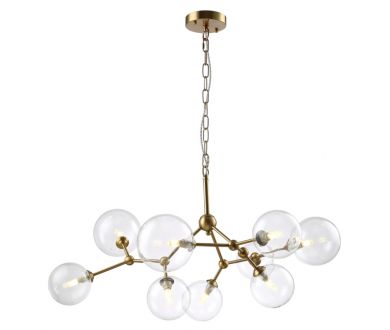 Подвесная люстра Crystal Lux MAXIMO SP9 BRONZE