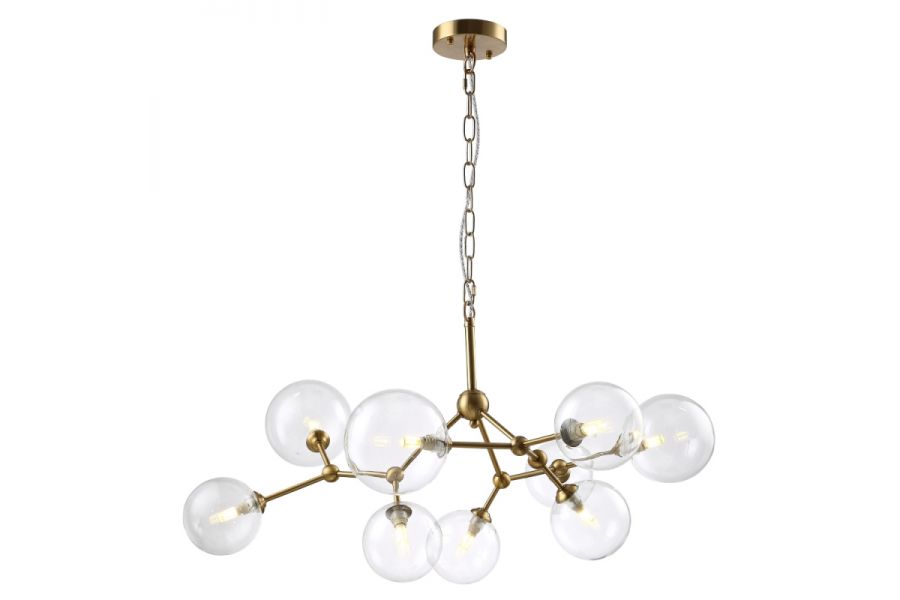 Подвесная люстра Crystal Lux MAXIMO SP9 BRONZE