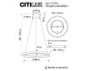 Подвесная светодиодная люстра Citilux Дуэт CL719401