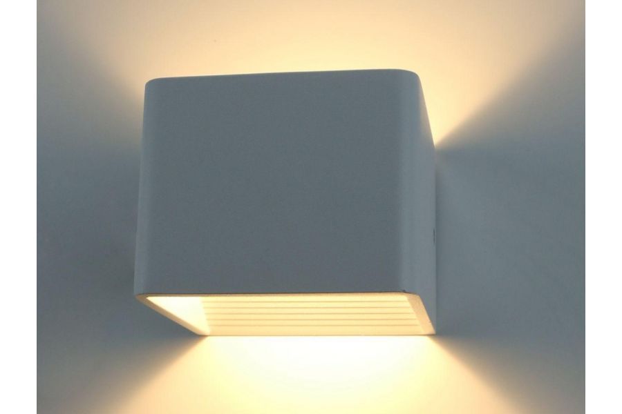 Настенный светодиодный светильник Arte Lamp Scatola A1423AP-1WH