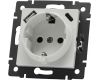 Механизм розетки с быстрой USB зарядкой Arlight SCT-MUAC-PL-WH-V (250V, 16A) 049822