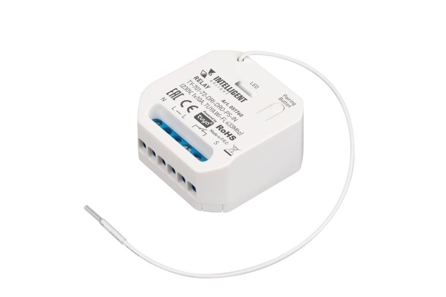Релейный модуль Arlight TY-701-72-DRI-DRO-PS-IN (230V, 1x10A, TUYA Wi-Fi, 433Mhz) 051760
