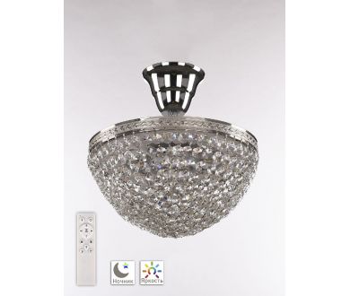 Купить Потолочный светильник Bohemia Ivele Crystal 19321/25IV/LED-DIM Ni Потолочный светильник Bohemia Ivele Crystal 19321/25IV/LED-DIM Ni