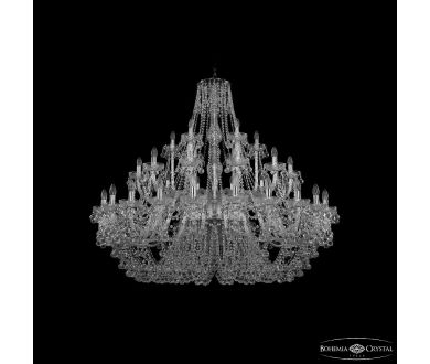 Купить Подвесная люстра Bohemia Ivele Crystal 1409/24+12+6/530 Ni Подвесная люстра Bohemia Ivele Crystal 1409/24+12+6/530 Ni