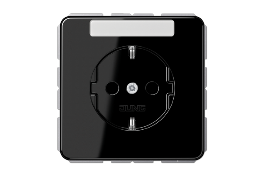 Розетка штепсельная Schuko Jung CD1520KINASW
