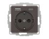 Розетка 16А с USB A+C (5В/2,4А/3 А, 2х5В/1,5А), мех Systeme Electric AtlasDesign Мокко ATN000632