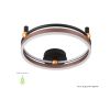 Потолочный светильник Crystal Lux FERNANDO PL48W LED COFFEE/BLACK