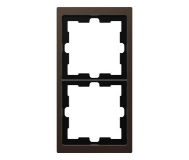 Рамка 2-постовая Schneider Electric Merten D-Life MTN4020-6552