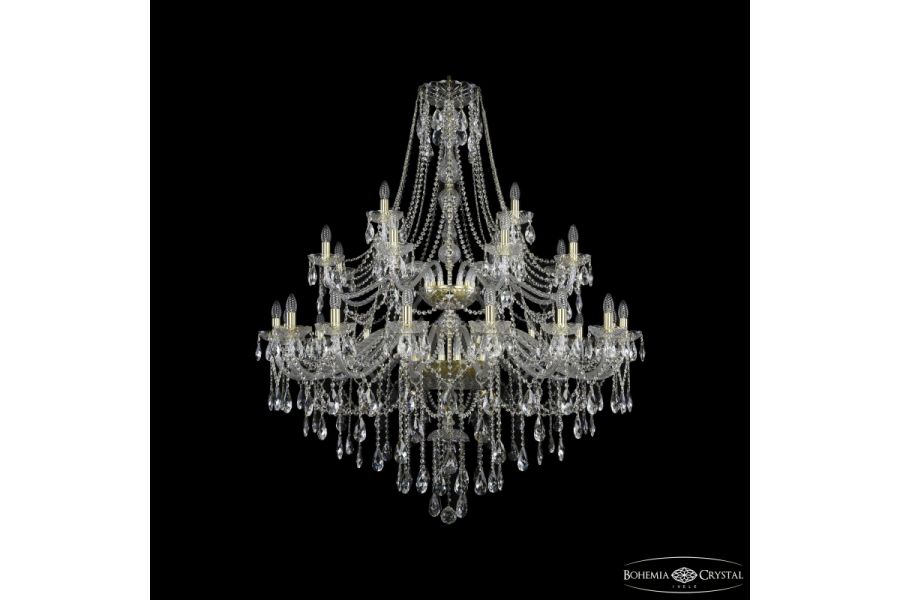 Подвесная люстра Bohemia Ivele Crystal 1415/16+8+4/460/2d G