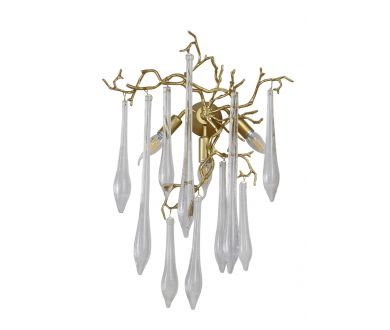 Бра Crystal Lux Reina REINA AP3 GOLD PEARL