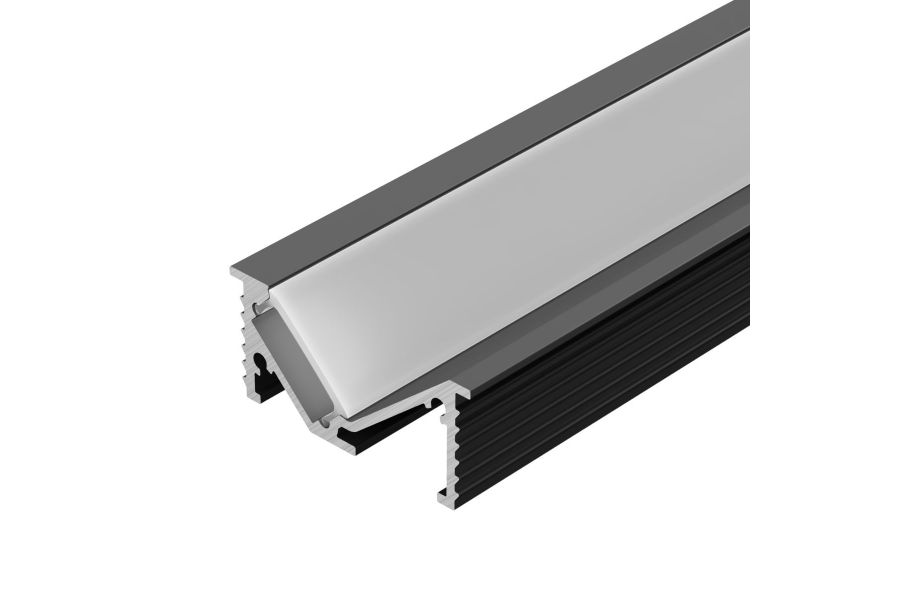 Профиль Arlight SL-BEVEL-W32-F-2000 ANOD BLACK (Алюминий) 063941