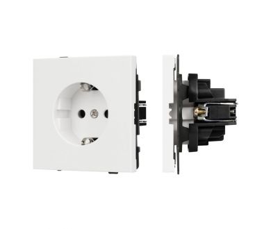 Купить Механизм электрической розетки Arlight SCT-TENDO-MEU1-SFPL-WH (230V, 16A) 054641 Механизм электрической розетки Arlight SCT-TENDO-MEU1-SFPL-WH (230V, 16A) 054641