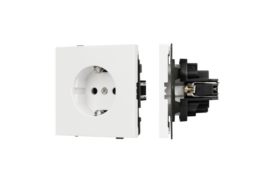 Механизм электрической розетки Arlight SCT-TENDO-MEU1-SFPL-WH (230V, 16A) 054641
