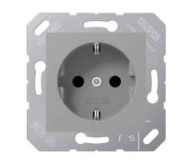 Розетка Schuko Jung CD5120BFGR