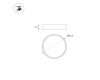Насадка Arlight LGD-ARTIFACT-OVAL-LENS-R65 (BK) (Металл) 057148