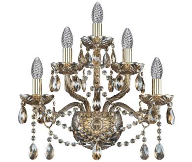Купить Бра Bohemia Ivele Crystal 1413B/2+2+1/165 G M721 Бра Bohemia Ivele Crystal 1413B/2+2+1/165 G M721