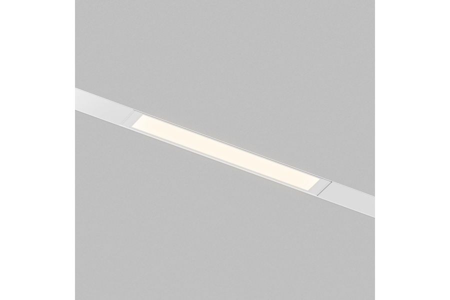 Трековый однофазный светильник Denkirs Simple Linear DK8103-WH