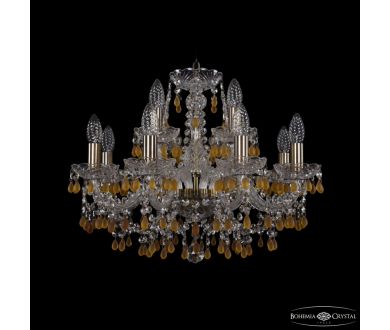 Подвесная люстра Bohemia Ivele Crystal 1410/8+4/195 Pa V1003