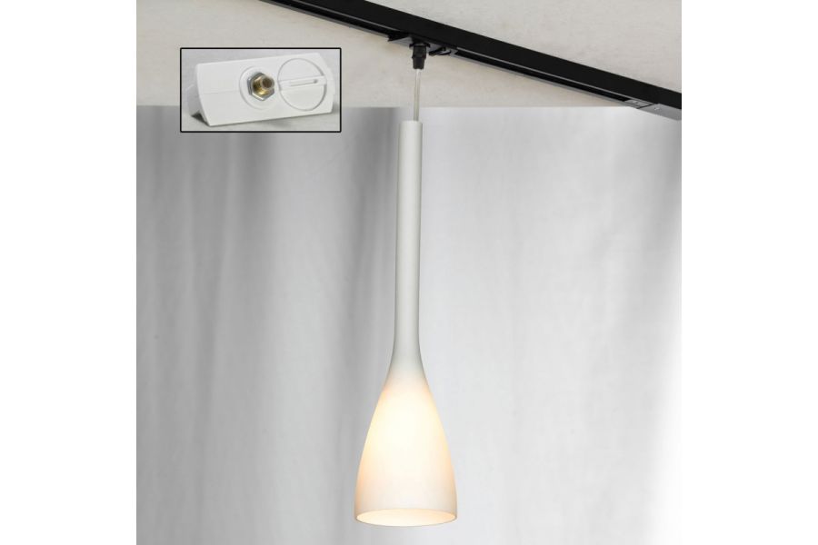Трековый светильник однофазный Lussole Track Lights LSN-0106-01-TAW