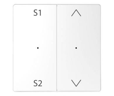 Клавиша двойная Schneider Electric Merten D-Life MTN5227-6035