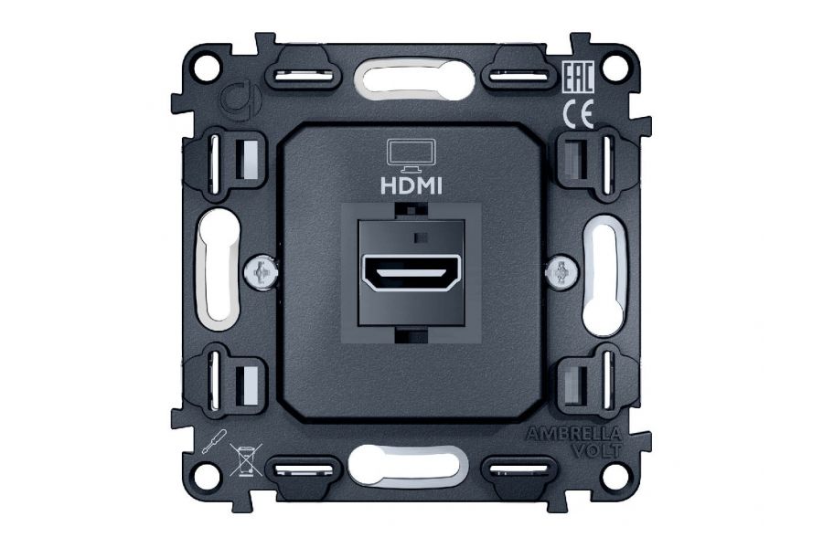 Механизм розетки HDMI 2.0 40V/500mA 2.0GHz 5-18Gbit/s Ambrella Volt Quant VM222