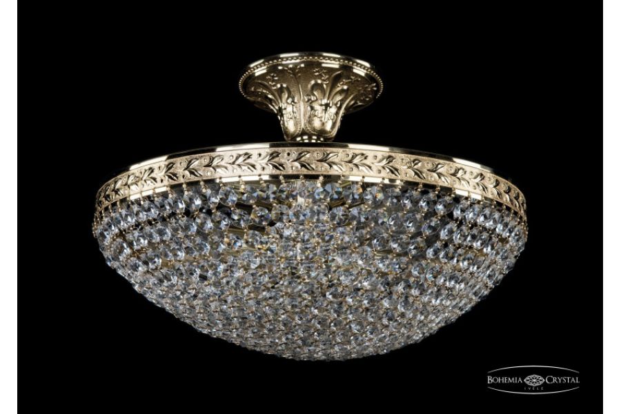Люстра на штанге Bohemia Ivele Crystal 19321/35IV G