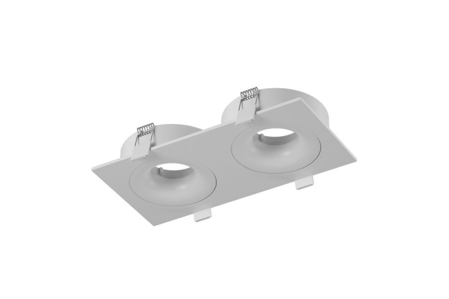 Корпус встраиваемого светильника SWG COMBO-2S2-WH 004158