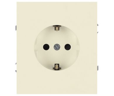 Розетка Эра Arktik 16-2101-02 с заземлением 2P+E Schuko 16А-250В слоновая кость Б0070415