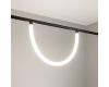 Трековый магнитный светильник Arlight MAG-ORIENT-TUBE-ELASTIC-2620-R30-L1000-14W Day4000 (BK, 360 deg, 48V) 041643