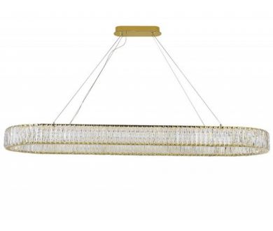 Подвесной светильник Newport 8240N/140 oval gold М0071023