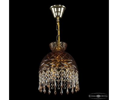 Подвесной светильник Bohemia Ivele Crystal 5478/22 G Amber/M-1F Drops K721