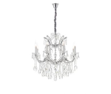 Подвесная люстра iLamp Diamond 6071-8 CR+CL