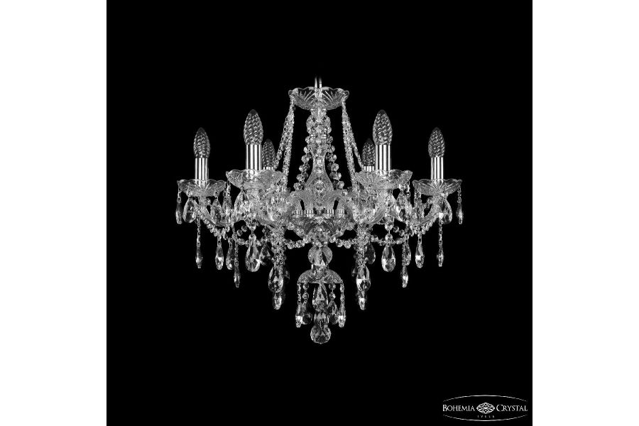 Подвесная люстра Bohemia Ivele Crystal 1415/6/200 Ni