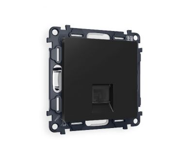 Купить Комплект механизма компьютерной розетки RJ-45(8P8C) CAT6 со шторкой Ambrella Volt Alfa MA812010 Комплект механизма компьютерной розетки RJ-45(8P8C) CAT6 со шторкой Ambrella Volt Alfa MA812010