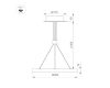 Подвесной светильник Arlight SP-CONGO-CAN-1-R400-24W Warm3000 (GD, 120 deg, 230V) 046209