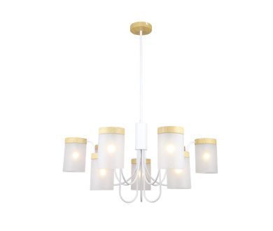 Люстра на штанге Escada Harmony 1172/9P White