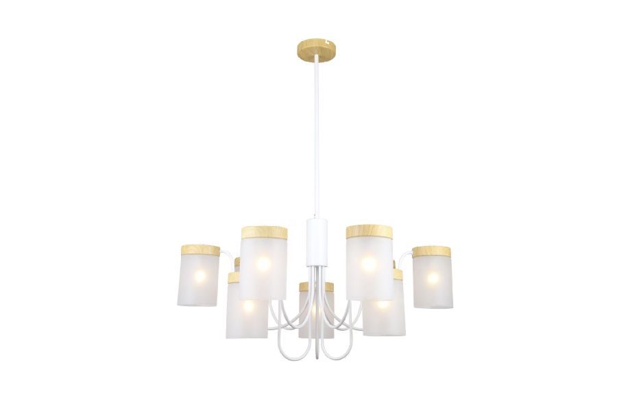 Люстра на штанге Escada Harmony 1172/9P White