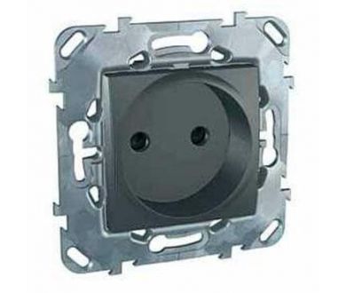 Розетка Schneider Electric Unica б/з со шторками 16A 250V MGU5.033.12ZD
