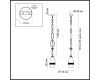 Подвесной светильник Odeon Light Pendant Krema 5441/1B