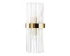 Настенный светильник Crystal Lux SORPRESA AP2 BRASS/TRANSPARENTE