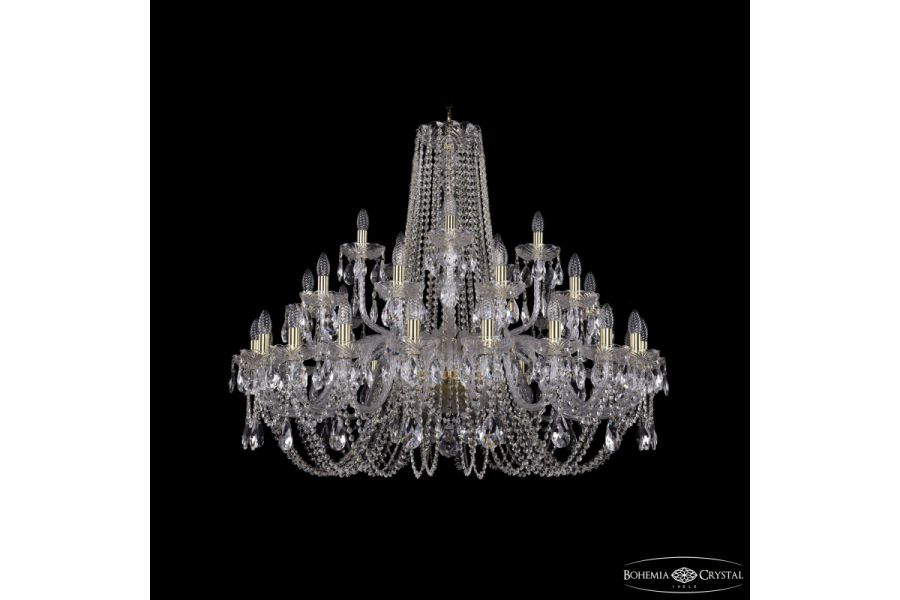 Подвесная люстра Bohemia Ivele Crystal 1402/20+10+5/400 G
