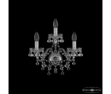 Купить Бра Bohemia Ivele Crystal 1409B/2+1/160 Ni Бра Bohemia Ivele Crystal 1409B/2+1/160 Ni