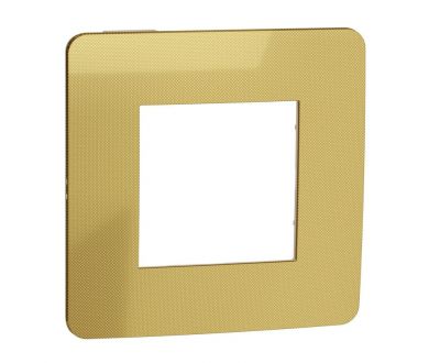 Рамка 1-постовая Schneider Electric Unica New NU280260