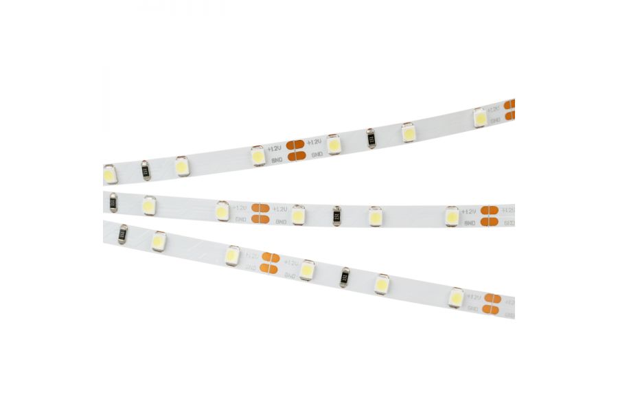 Светодиодная лента Arlight RT-A60-5mm 12V White6000 (4.8 W/m, IP20, 2835, 5m) 028612(2)