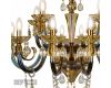 Подвесная люстра iLamp Asia 61081-8+4 BR