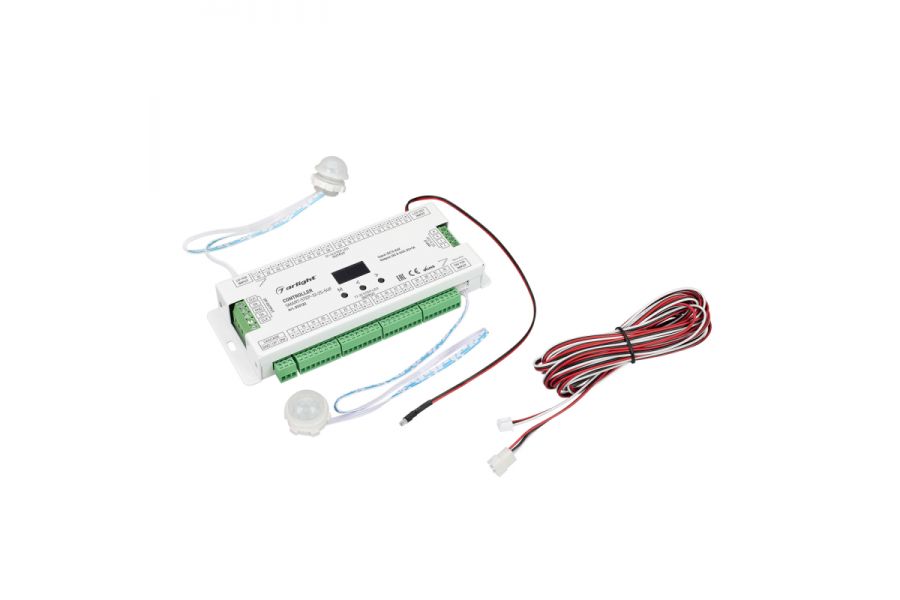 Контроллер лестничный Arlight Smart-Step-32-2S-SUF (5-24V, 32x1A, SPI) 033122