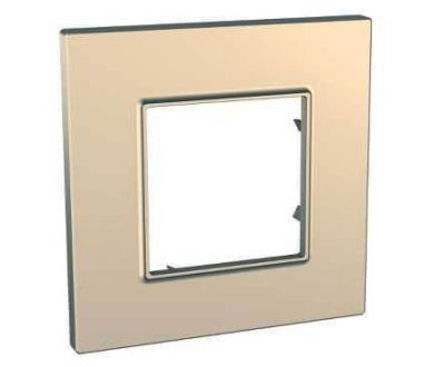 Рамка 1-постовая Schneider Electric Unica Quadro MGU6.702.56