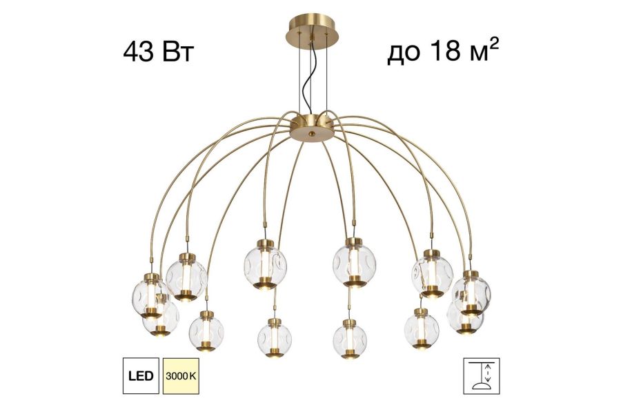 Подвесная люстра Citilux Noona CL251190
