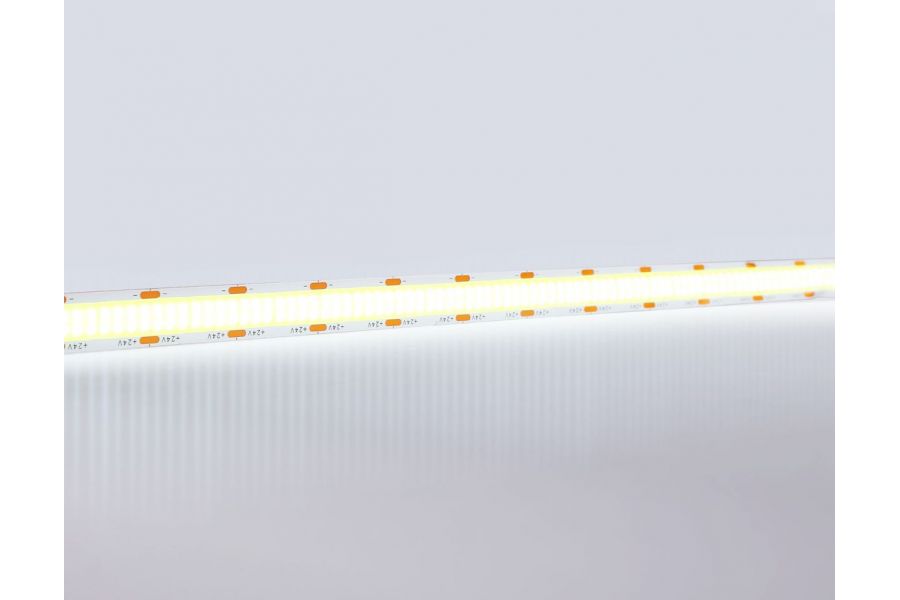 Светодиодная лента Ambrella Light Illumination COB 616Led/19W m/ 24V IP20 6500K/ 5m*12mm*2mm (2 конт.) GS4803